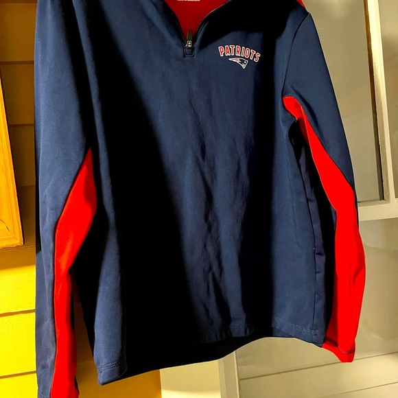 Patriots Men’s Pullover Size Large - Picture 2 of 6